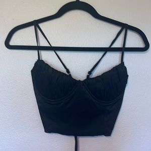 Tiger Mist black corset